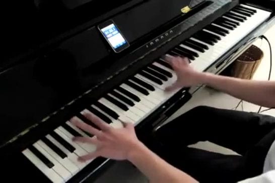 Reprise des Foo fighters au piano