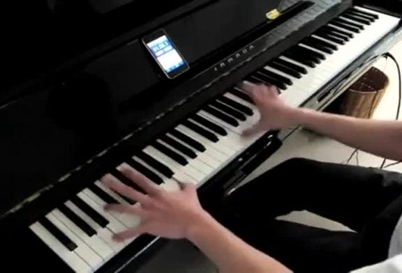 Reprise des Foo fighters au piano