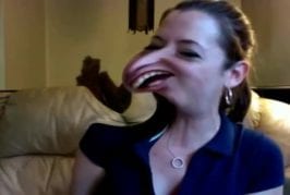 S’amuser devant sa webcam