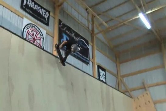 Skateboarder de 8 ans