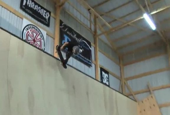 Skateboarder de 8 ans
