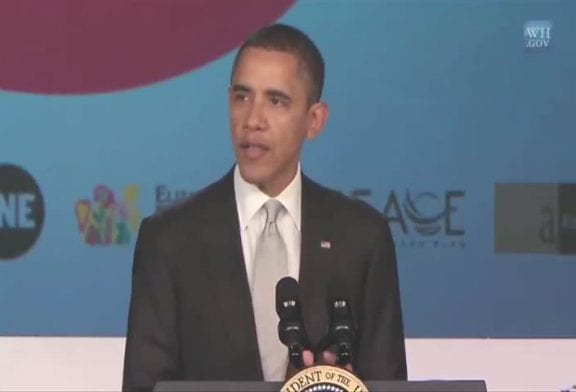 Barack Obama chante du LMFAO