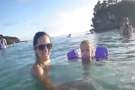 Militaire de retour de mission surprend sa famille en plongée