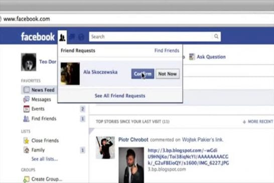 Facebook attention au demande d’amitié d’inconnu
