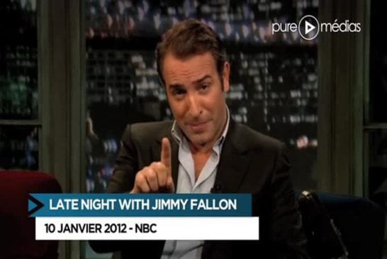 Jean Dujardin dans un show tv americain