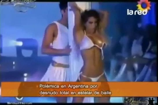 La polemique danse avec les stars en argentine