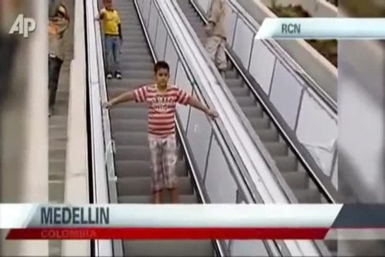 Le plus grand escalator exterieur du monde