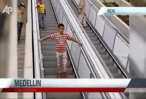 Le plus grand escalator exterieur du monde