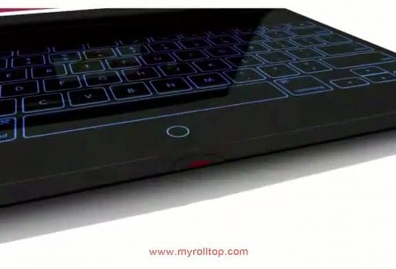 L’ordinateur portable enroulable