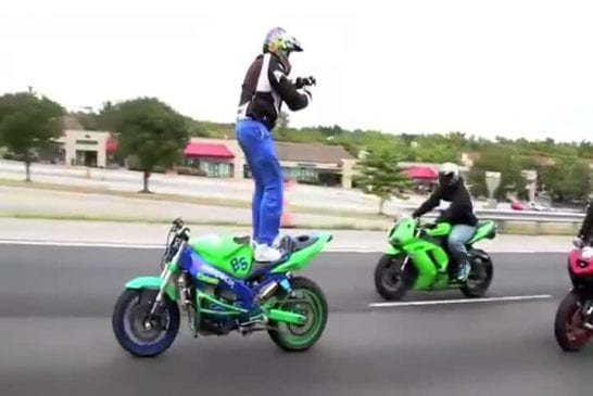 Motard show en Australie