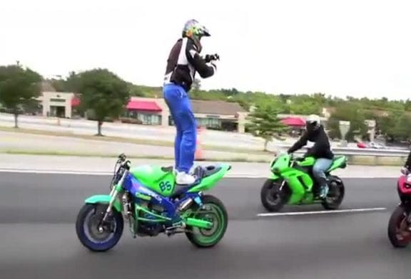 Motard show en Australie