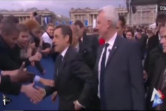 Sarkozy a peur de se faire voler sa montre