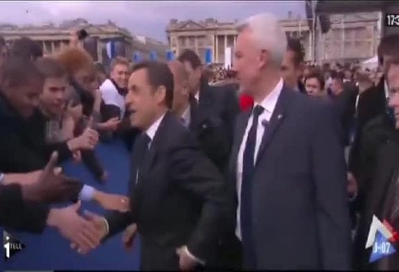 Sarkozy a peur de se faire voler sa montre