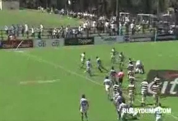 Un choc violent dans un match de rugby en argentine