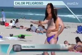 Une miss météo bien boudinée