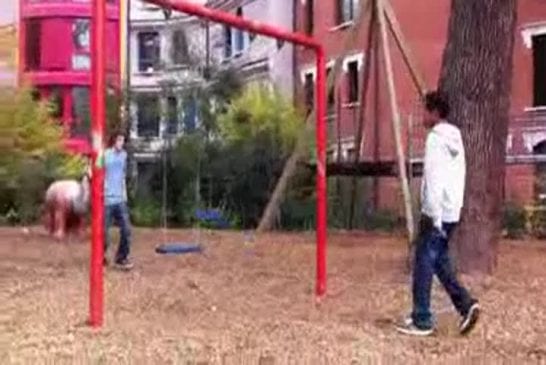 Une petite chute à la con