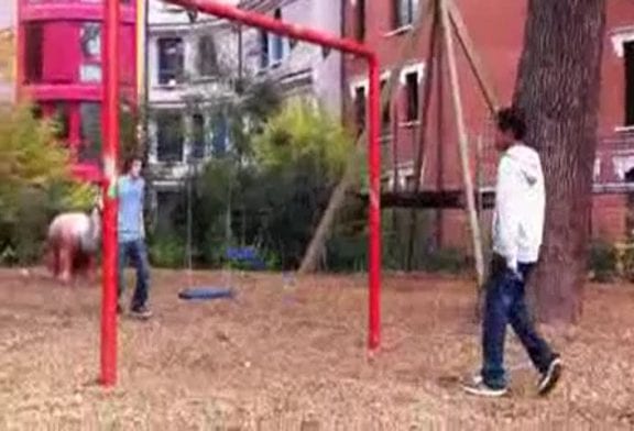 Une petite chute à la con