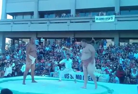 Homme de 190 kg jeté au sol