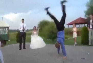 Dance épique lors d'un mariage