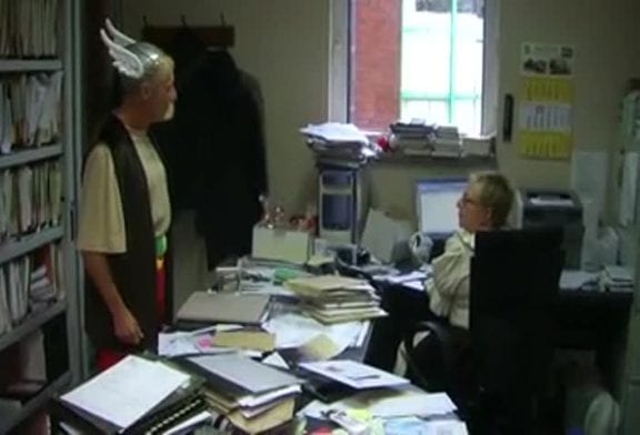 Voeux Asterix du maire belge de la ville de Depardieu