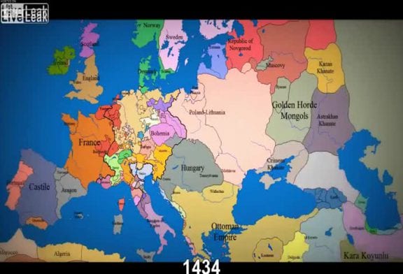 Evolution de l’Europe depuis le 11e siècle