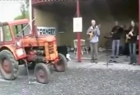 Remplacer la batterie par un tracteur