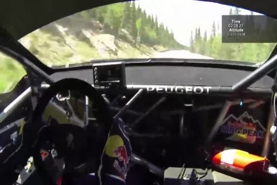 Peugeot 208 T16 Pikes Peak avec Sébastien Loeb