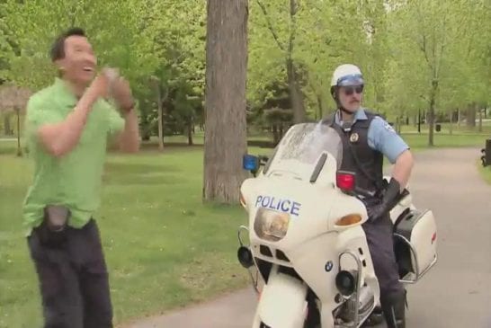 Blague de la japonaise qui aime la police