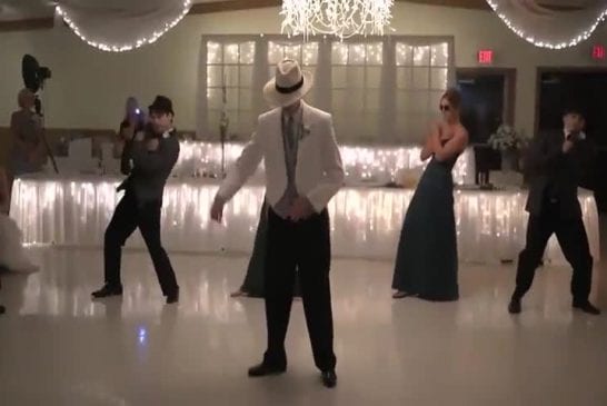 Danse de mariage sur Smooth Criminal