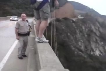 Base jumping au nez de la police