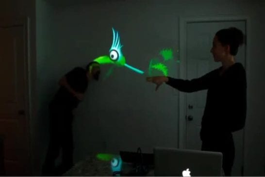 Prototype de marionnettes interactives avec Kinect