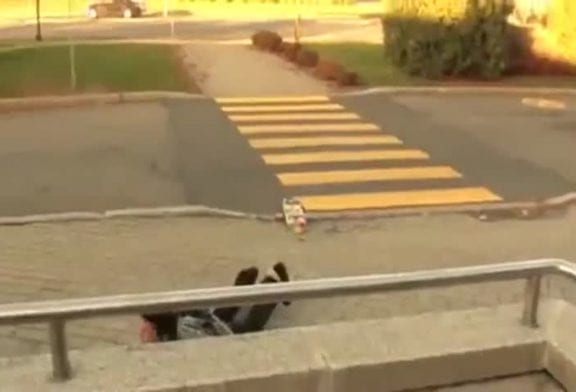 Mauvaises réceptions en skateboard