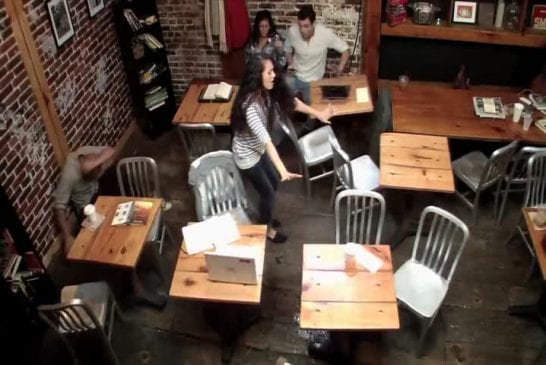 Telekinetic Coffee Shop Surprise