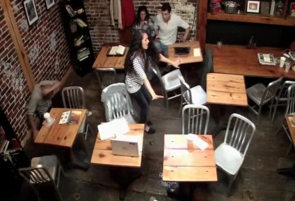 Telekinetic Coffee Shop Surprise