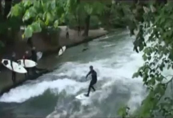 Surf dans la ville