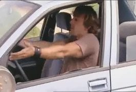 Blague de la barrière de parking manuelle