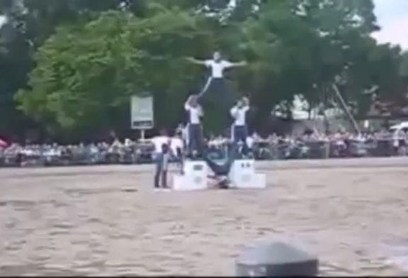 Spectacle équestre Fail