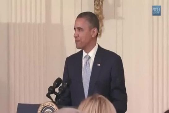 Barack obama chante MC Hammer 