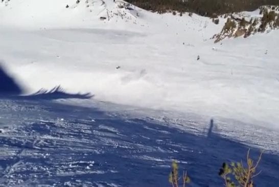 Saut à ski était plus grand que prévu