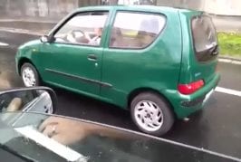 Accident durant un drift