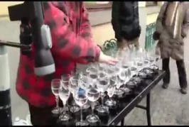 Mauvaise blague pour un artiste de rue