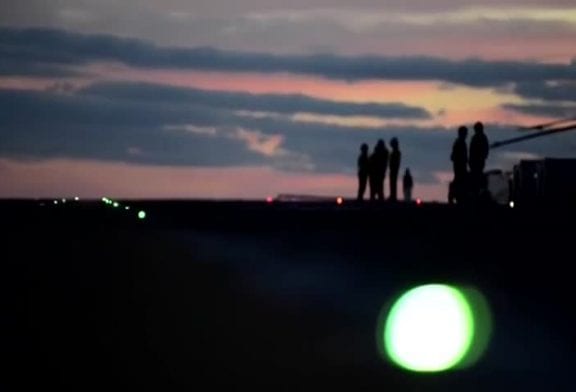 1er atterrissage vertical de nuit sur un porte-avion par un F-35