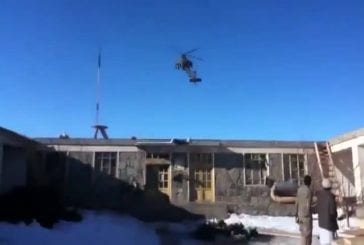 Impact au sol d’un hélicoptère Apache