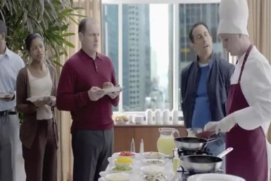 Publicité Seinfeld lors du superbowl