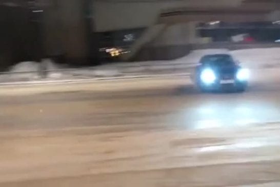 Drift avec une Audi S5 tourne mal