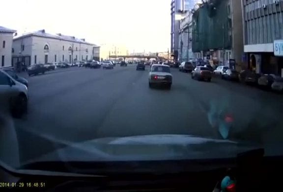 Parking incroyable à Moscou