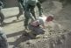 Militaire se fait tirer dans la poitrine par lance-grenades