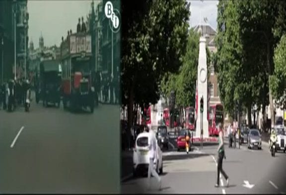 Londres en 1927 & 2013 côte à côte