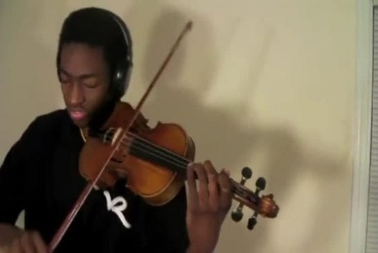 Eric Stanley reprend Lady Gaga ft. Beyonce au violon