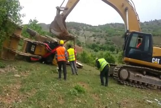 Récupération de pelleteuse FAIL